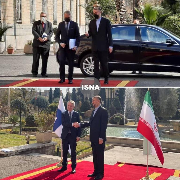 وزير الخارجية الإيراني...