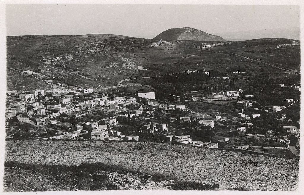 #صور تاريخية لمدينة الناصرة شمال فلسطين عام 1900، أي قبل نحو 5 عقود من وجود الكيان الصهيوني المحتل.