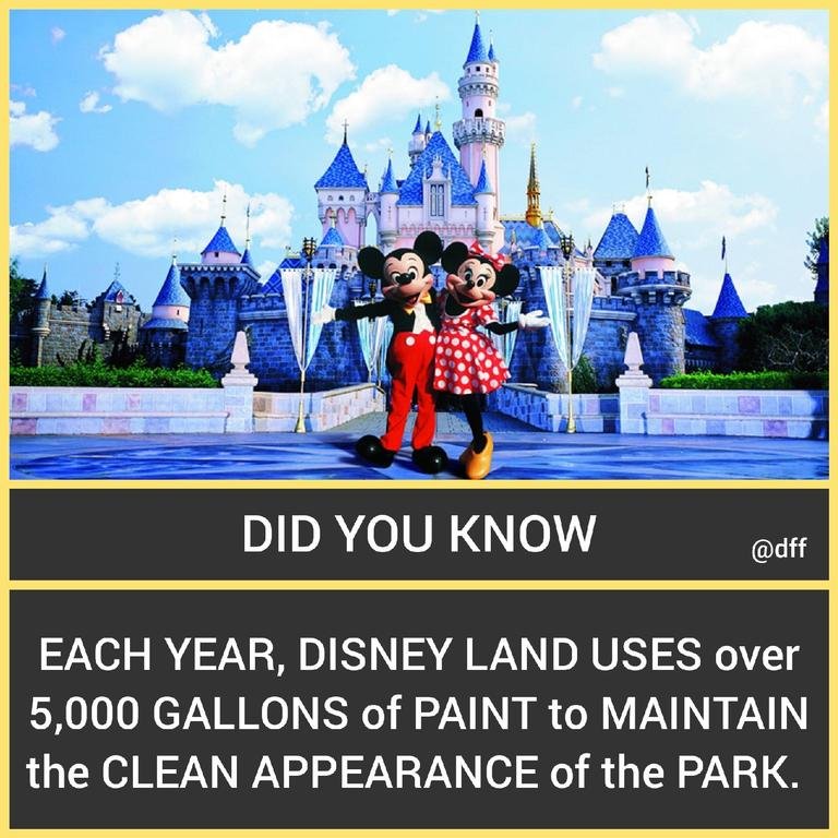 Disney Land Paint...