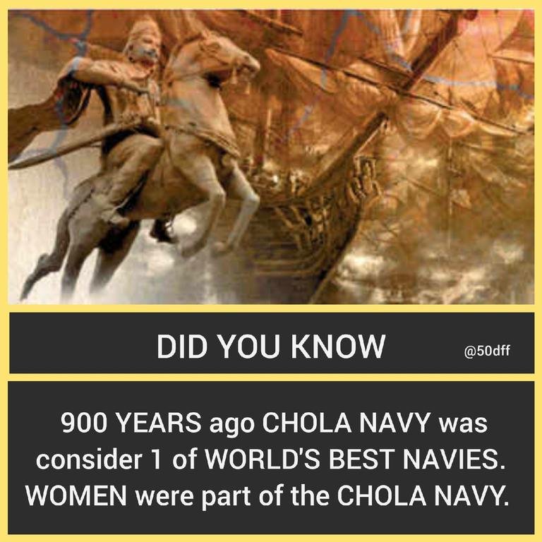 Chola Navy 🚢⚔️...