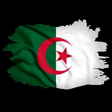 "علم الجزائر يتألق...