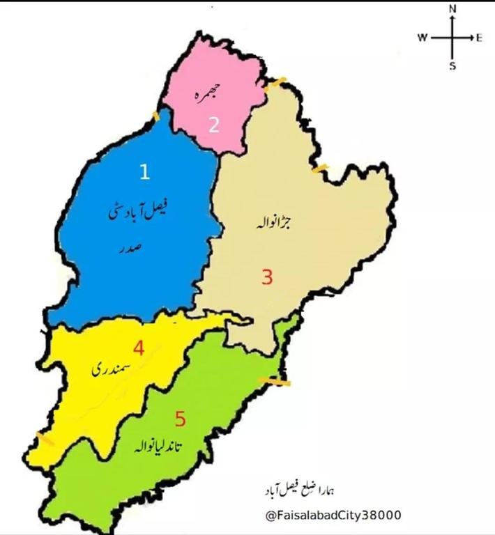 Jaranwala geography