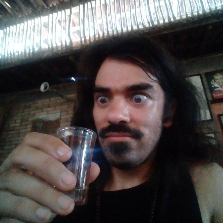Yesterday drinking cachaça...