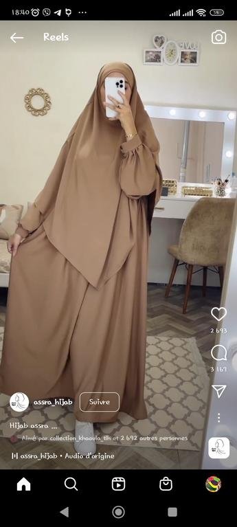 j'adore ce style de hijab
