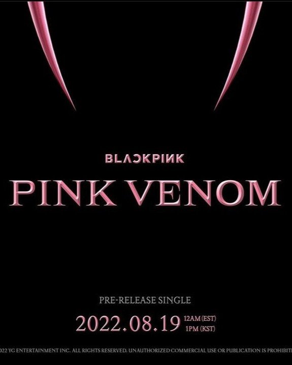 pink venom 19/08/2022