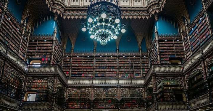 مكتبة #ريو_ديجانيرو في...