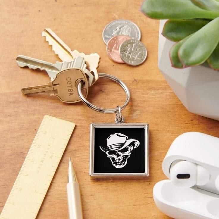 Premium Square Keychain....
