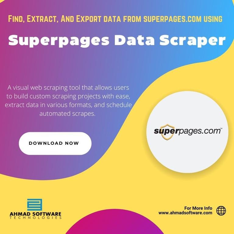 Superpages Data Scraper...