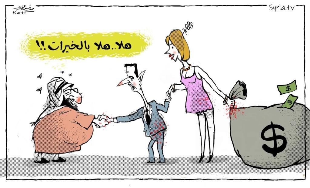 #كاريكاتير | هلا هلا بالخيرات #تلفزيون_سوريا #أخبار_سوريا