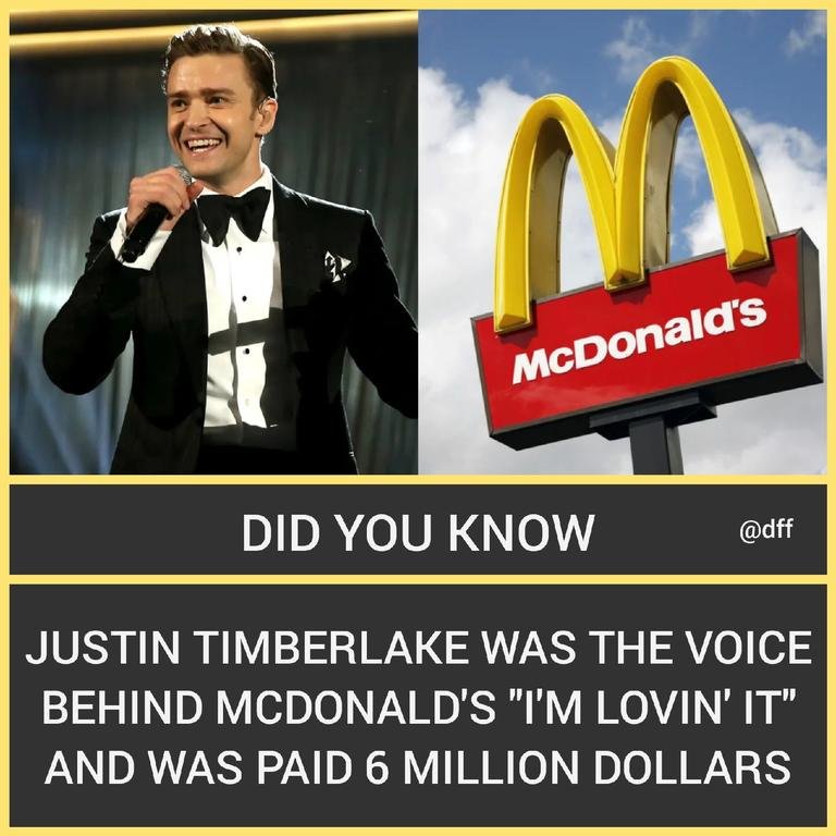 Justin Timberlake was...