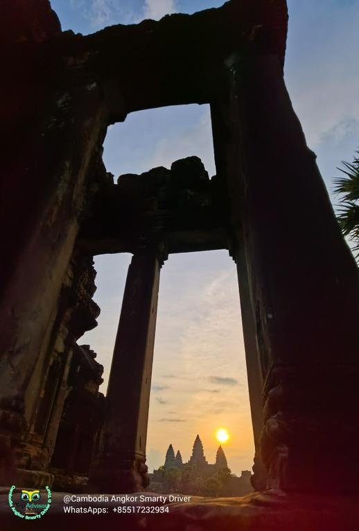 Sunrise of #angkorwatcambodia...