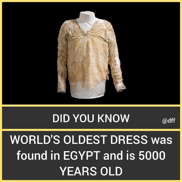 Oldest Dress 👗...