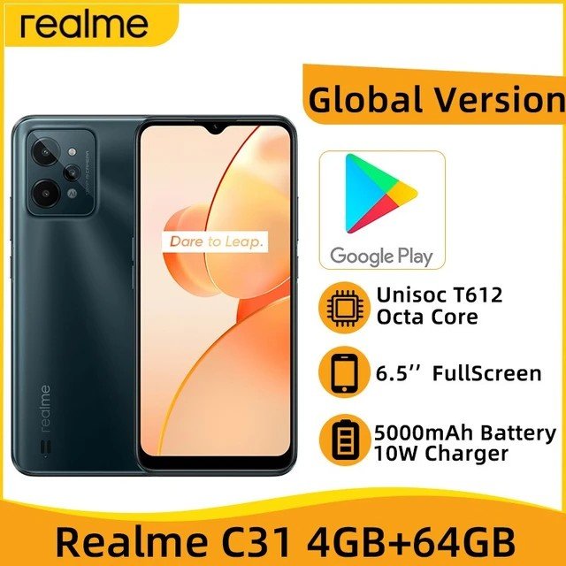 🔰#Realme C31 4/64GB...