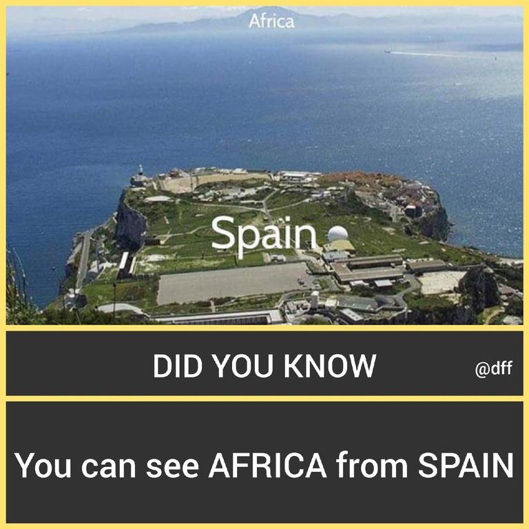Africa From Spain...