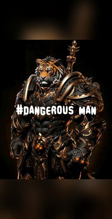 #dangerous Man#following...