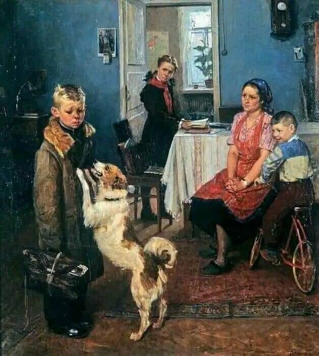 لوحة الفنان الروسي...