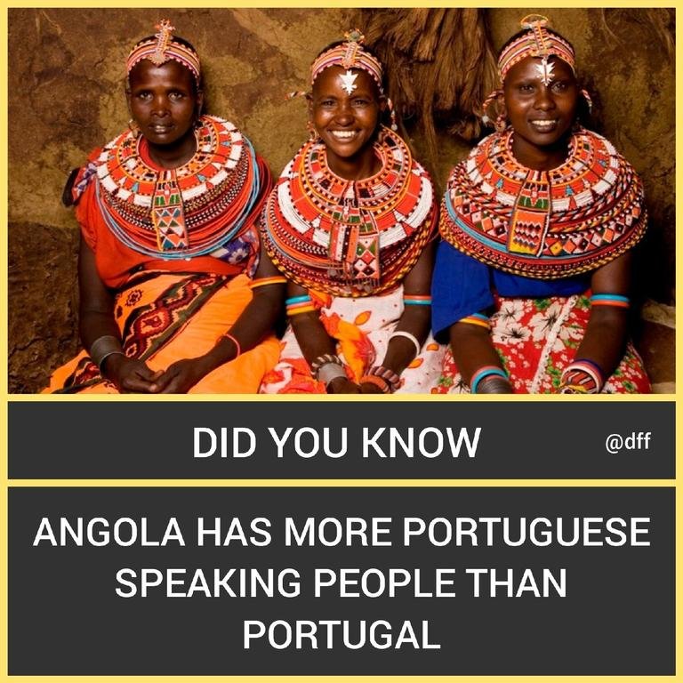 Angolan Portuguese 🇦🇴...