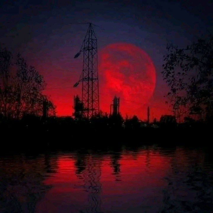 #moon#moonnight#redmoon