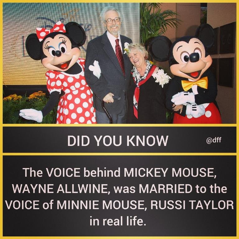 Voice Of Mickey...