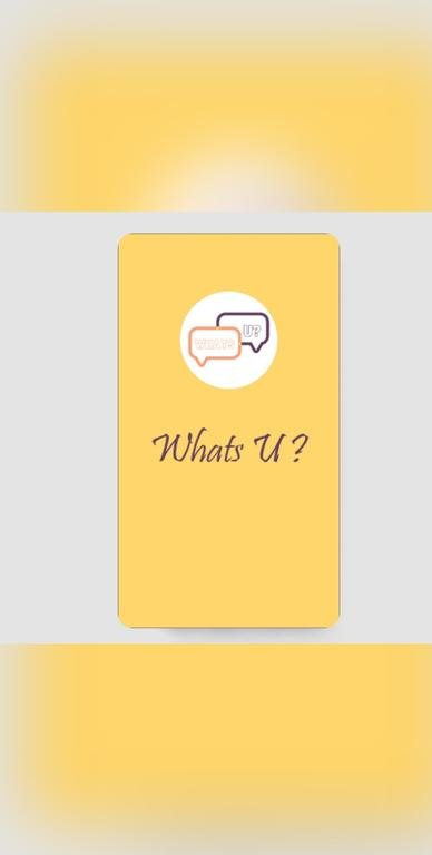 #WhatsU New Messaging...