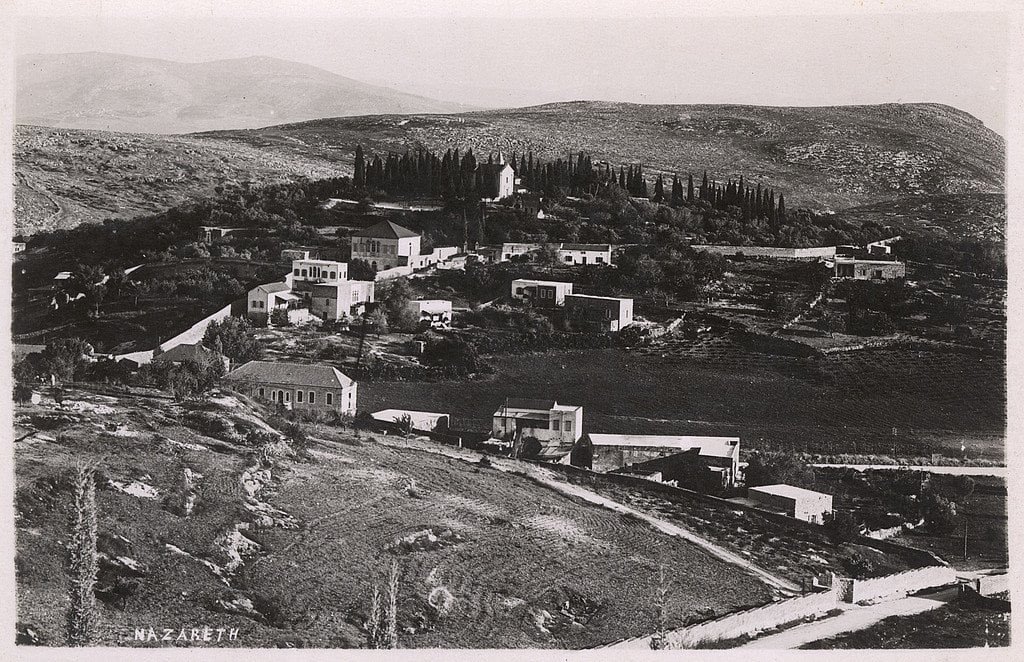 #صور تاريخية لمدينة الناصرة شمال فلسطين عام 1900، أي قبل نحو 5 عقود من وجود الكيان الصهيوني المحتل.