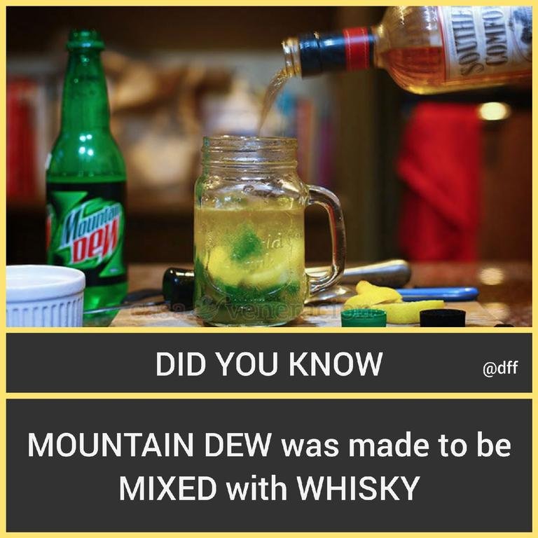 Mountain Dew was...