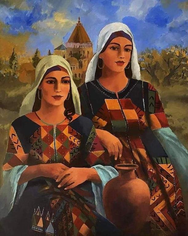 الثوب الفلسطيني تراث...