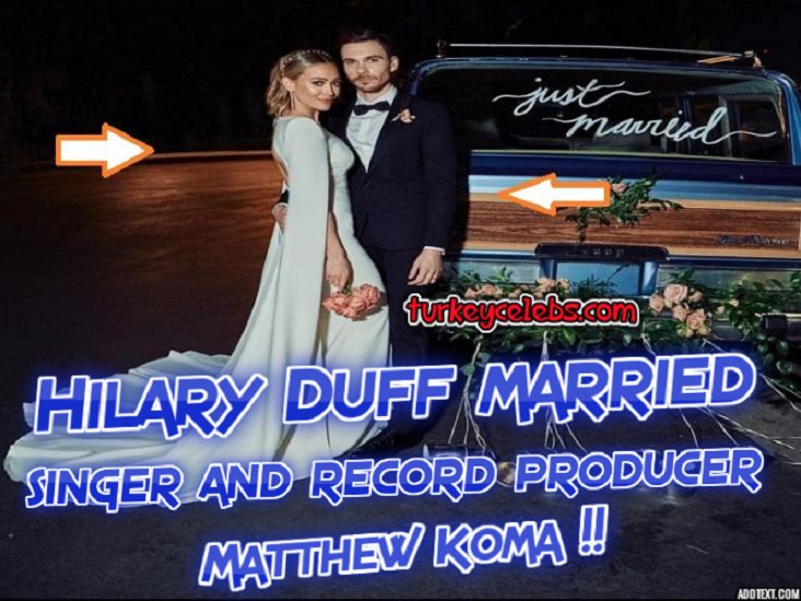 Hilary Duff married...