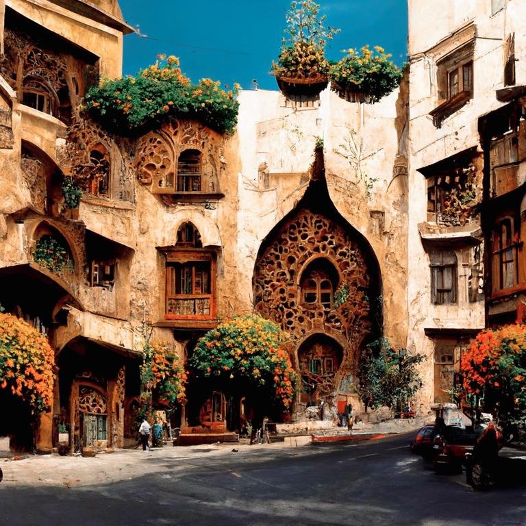 Reimagining old Damascus...