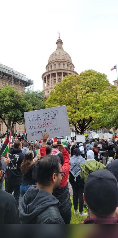 #Texas #protest around...
